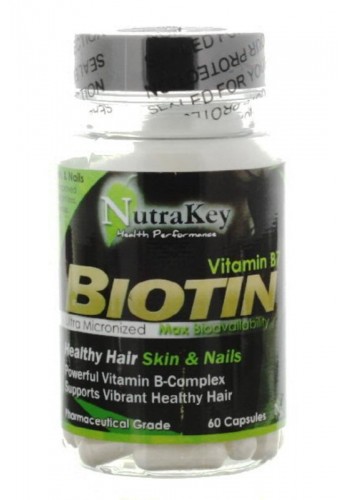 Biotin ultra micronizado x60 Caps Healthy Hair, skin & nails