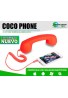 Telefono Auricular Coco Phone Retro De Moda Reduce Radiacion