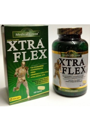 Xtra Flex x100 Caps Extraflex Glucosamina + Chondroitin
