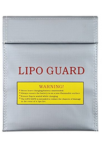Bolso grande de seguridad para batería de LiPo para la carga y el almacenaje (tamaño grande)