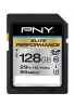 PNY Elite Performance de alta velocidad SDHC Clase, Negro