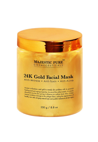 24 K Oro Máscara Facial de Majestic Pure, 8,8 oz