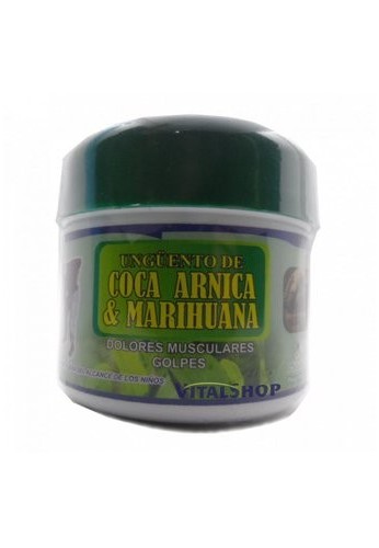 Ungüento De Coca Arnica & Marihuana Por 300 Gr