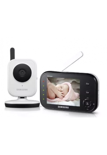 Sistema Monitoreo Para Bebés Samsung Sew-3036 Visión Nocturna