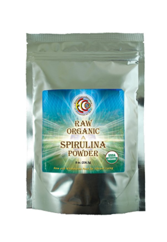 Raw Organics Espirulina en polvo