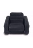 Sofa Cama Personal Sencillo Inflable Intex Negro