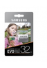 Tarjeta de memoria con adaptador de 32 GB microSDHC EVO Select MB-ME32GA/AM Samsung