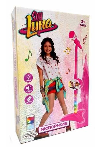 Karaoke Infantil Niñas Soy Luna Princesas IMusica y Luces Connec Phon