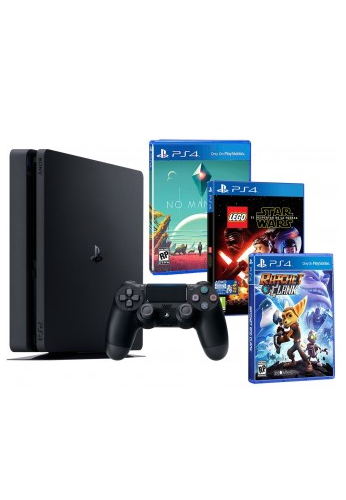 PlayStation 4 Slim 1TB + 3 Juegos + Plus 3 Meses