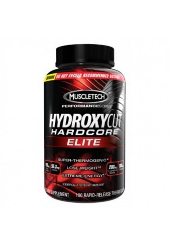 Hydroxycut Hardcore Elite 100 Caps Termogenico Reductor De Peso