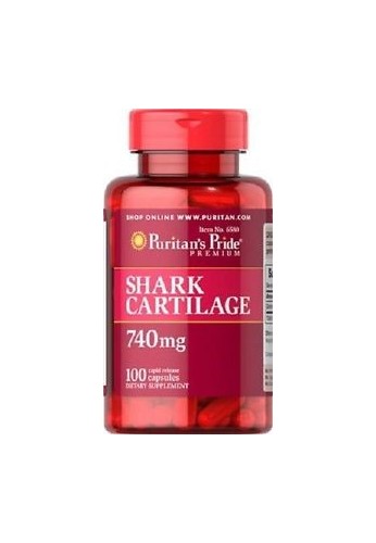 Shark Cartilage Cartilago Tiburon 100 Cap 740mg