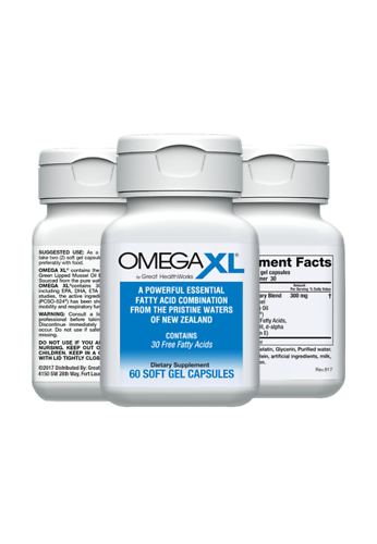 Omega Xl 60 Soft Gel Capsulas By Great Healthworks