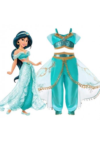 Princesa Jasmine Aladdin Disfraz Halloween